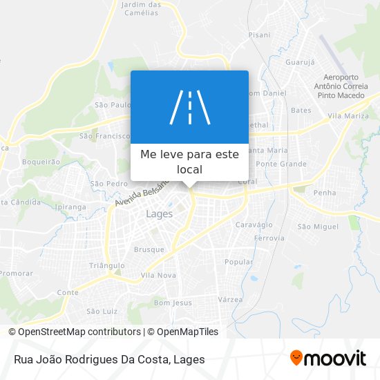 Rua João Rodrigues Da Costa mapa