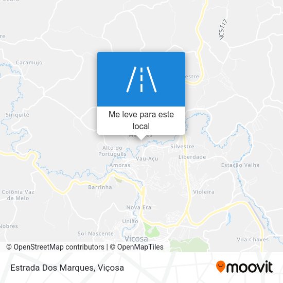 Estrada Dos Marques mapa