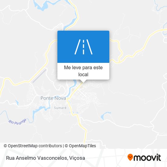 Rua Anselmo Vasconcelos mapa