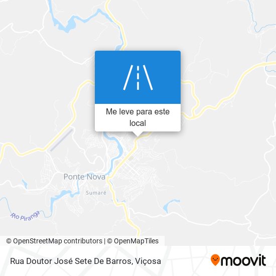Rua Doutor José Sete De Barros mapa