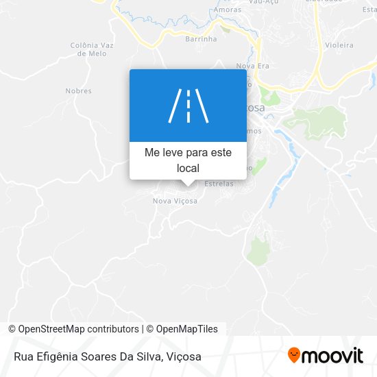 Rua Efigênia Soares Da Silva mapa