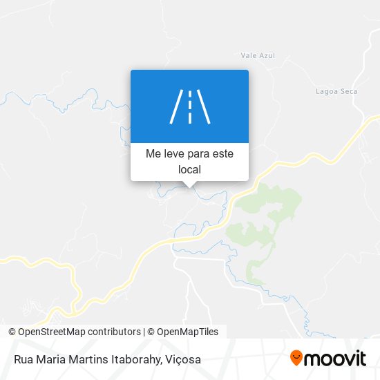 Rua Maria Martins Itaborahy mapa