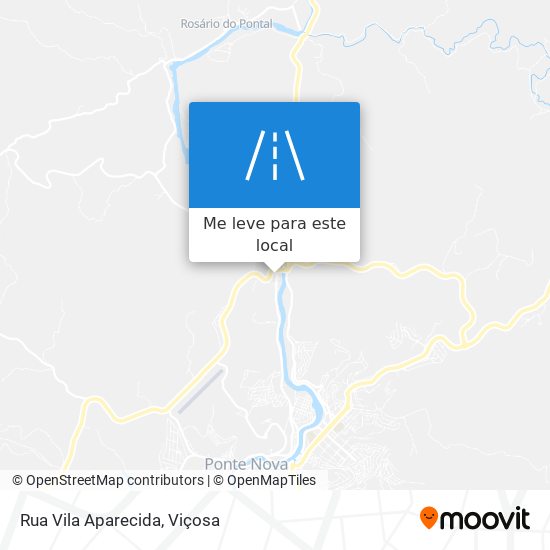 Rua Vila Aparecida mapa