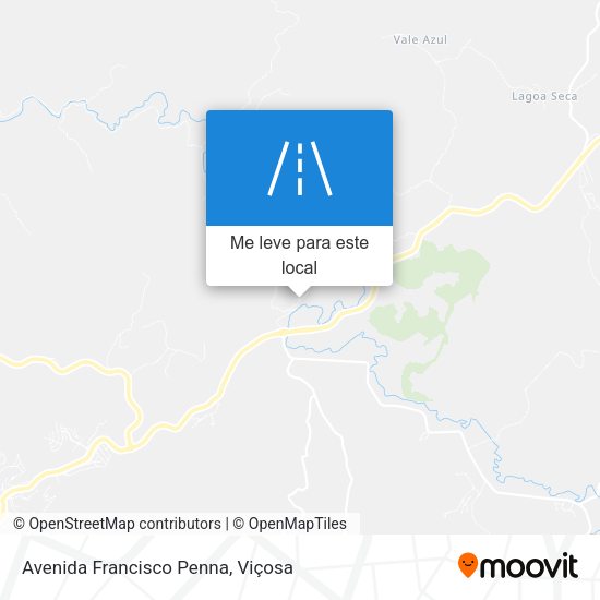 Avenida Francisco Penna mapa