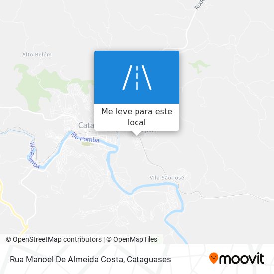 Rua Manoel De Almeida Costa mapa