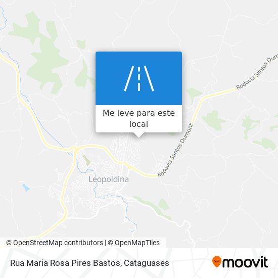 Rua Maria Rosa Pires Bastos mapa