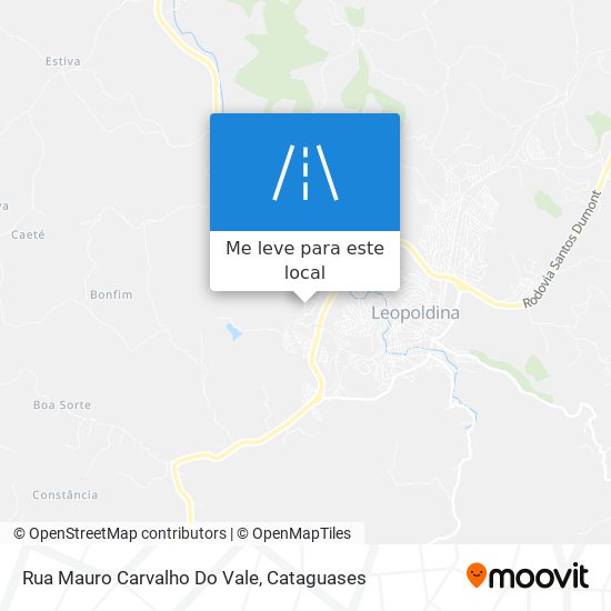 Rua Mauro Carvalho Do Vale mapa