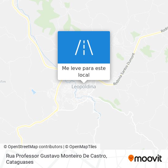 Rua Professor Gustavo Monteiro De Castro mapa
