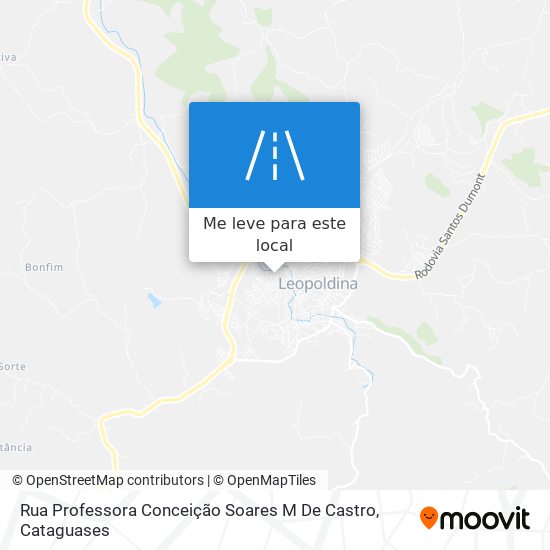 Rua Professora Conceição Soares M De Castro mapa