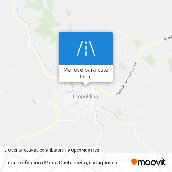Rua Professora Maria Castanheira mapa