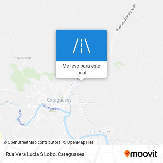Rua Vera Lucia S Lobo mapa