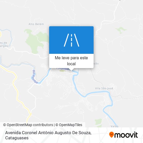 Avenida Coronel Antônio Augusto De Souza mapa