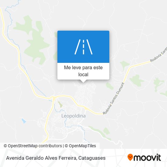Avenida Geraldo Alves Ferreira mapa