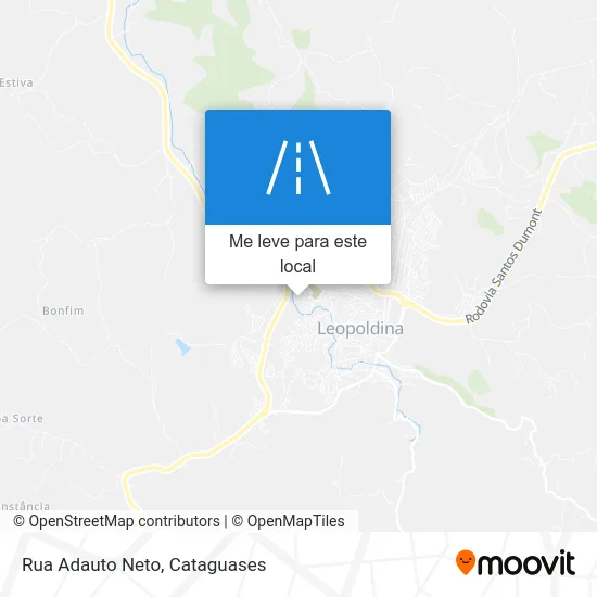 Rua Adauto Neto mapa