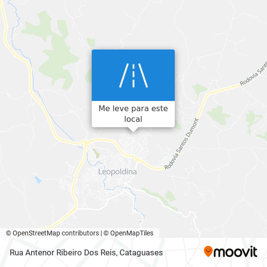Rua Antenor Ribeiro Dos Reis mapa