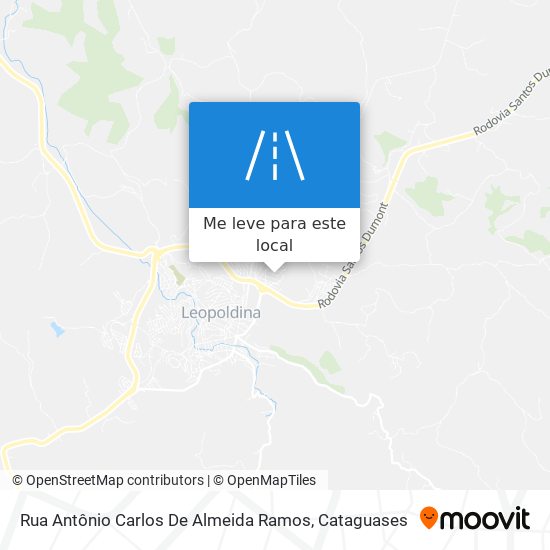 Rua Antônio Carlos De Almeida Ramos mapa
