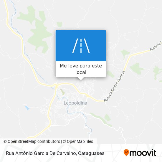 Rua Antônio Garcia De Carvalho mapa