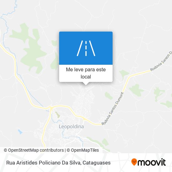 Rua Aristides Policiano Da Silva mapa