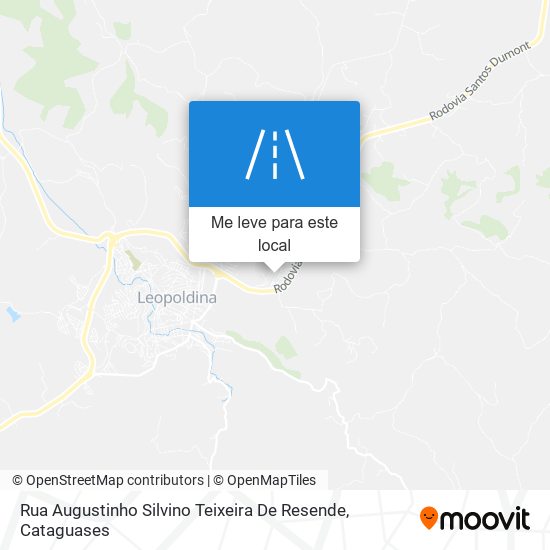 Rua Augustinho Silvino Teixeira De Resende mapa
