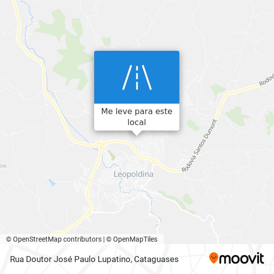 Rua Doutor José Paulo Lupatino mapa