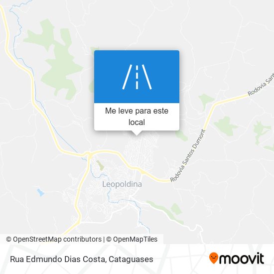 Rua Edmundo Dias Costa mapa