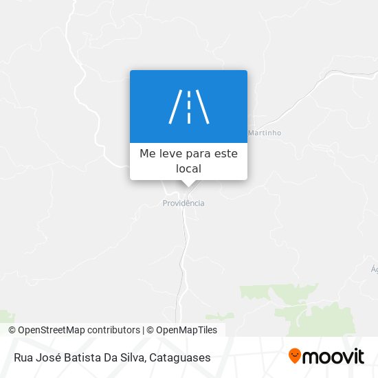 Rua José Batista Da Silva mapa