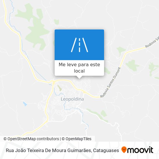 Rua João Teixeira De Moura Guimarães mapa