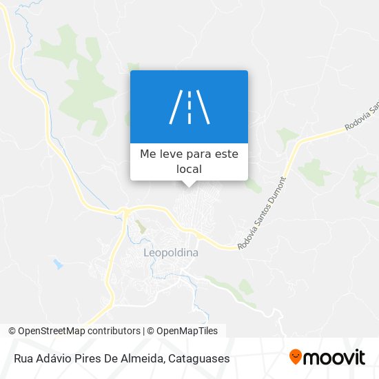 Rua Adávio Pires De Almeida mapa