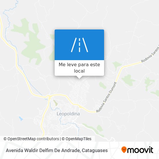 Avenida Waldir Delfim De Andrade mapa