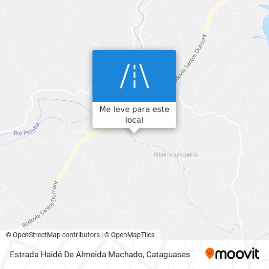 Estrada Haidê De Almeida Machado mapa