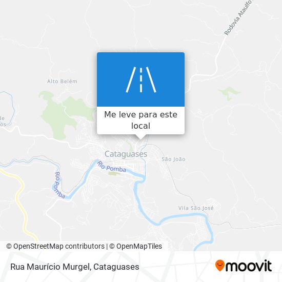 Rua Maurício Murgel mapa