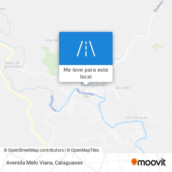 Avenida Melo Viana mapa