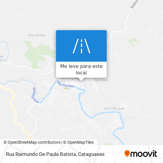 Rua Raimundo De Paula Batista mapa
