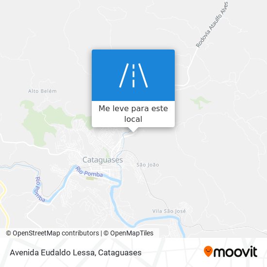 Avenida Eudaldo Lessa mapa