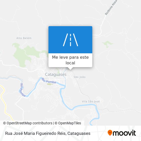 Rua José Maria Figueiredo Réis mapa