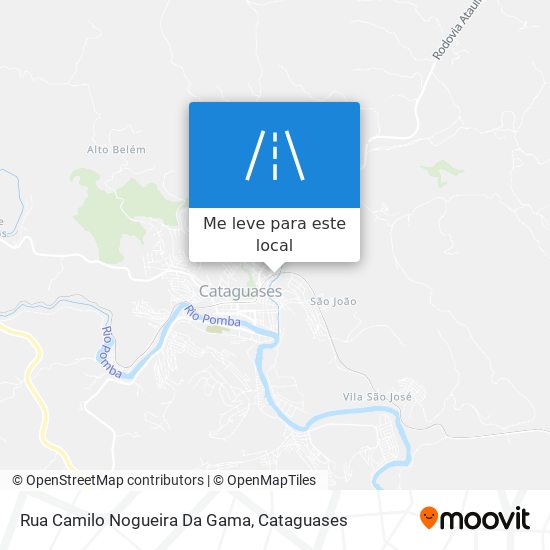 Rua Camilo Nogueira Da Gama mapa