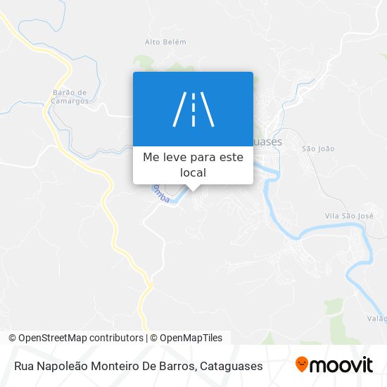 Rua Napoleão Monteiro De Barros mapa