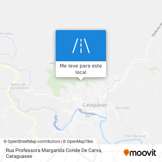 Rua Professora Margarida Conde De Carva mapa