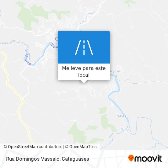 Rua Domingos Vassalo mapa