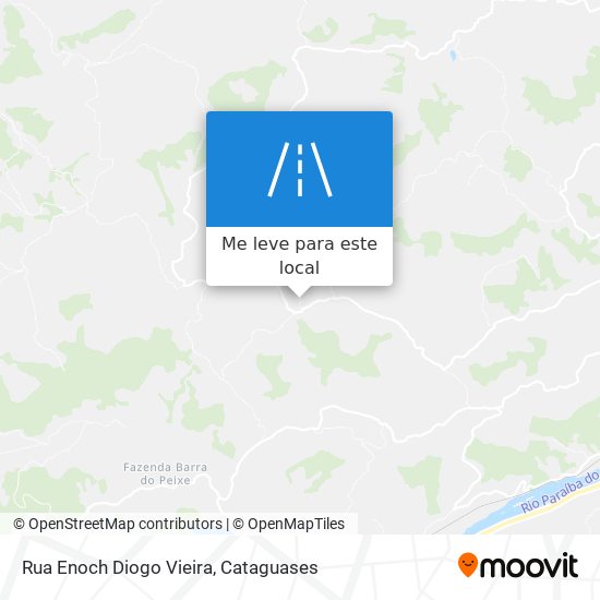 Rua Enoch Diogo Vieira mapa