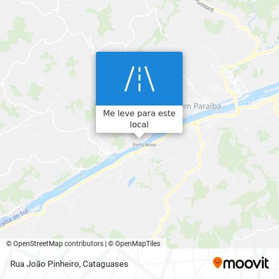 Rua João Pinheiro mapa