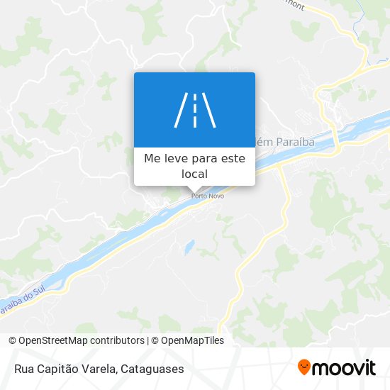 Rua Capitão Varela mapa