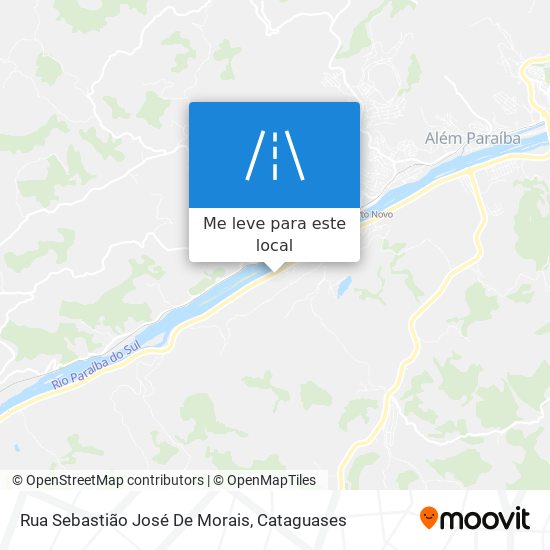 Rua Sebastião José De Morais mapa