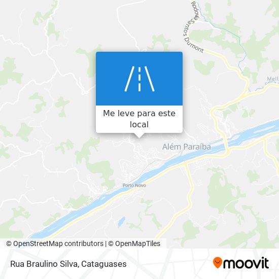 Rua Braulino Silva mapa