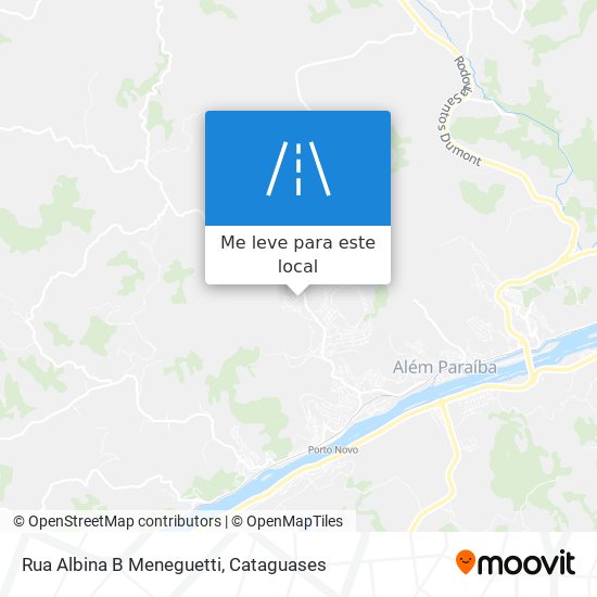 Rua Albina B Meneguetti mapa