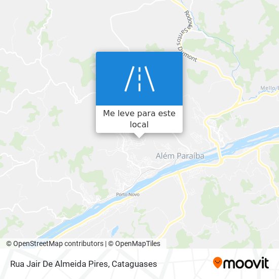 Rua Jair De Almeida Pires mapa