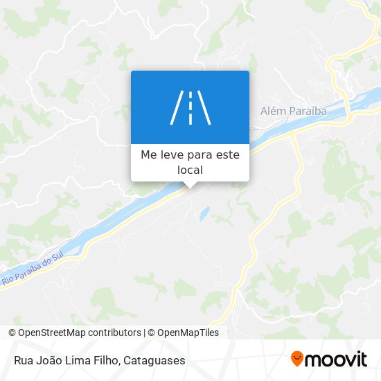 Rua João Lima Filho mapa