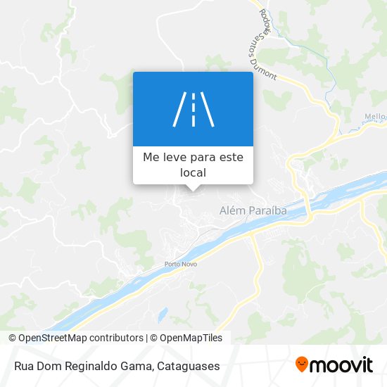 Rua Dom Reginaldo Gama mapa