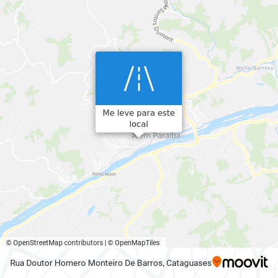 Rua Doutor Homero Monteiro De Barros mapa