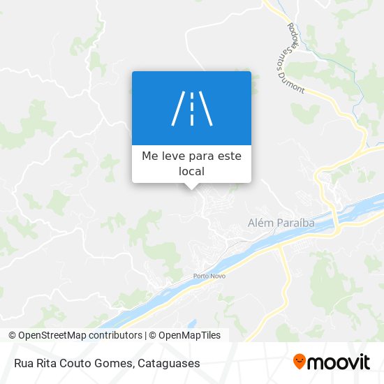 Rua Rita Couto Gomes mapa